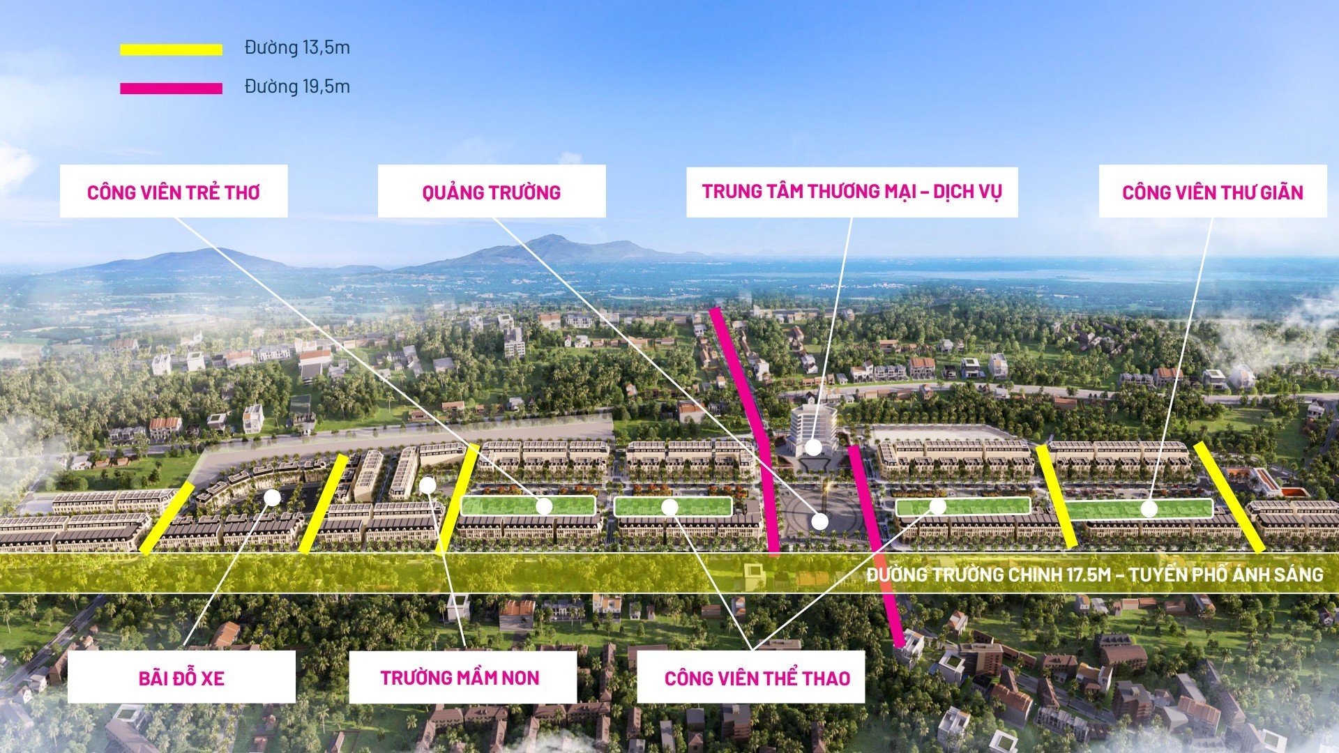 tiện ích dự án âu cơ park city phú thọ