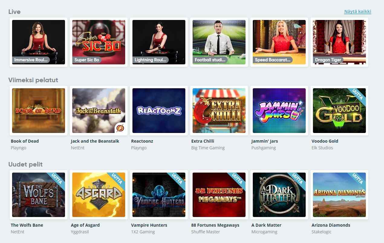 Imagen del casino Speedybet